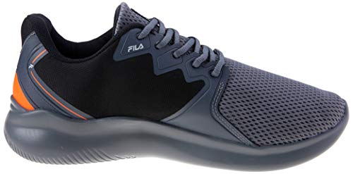 Tênis Sparky, Fila, Masculino, Grafite/Prata/Laranja Fluor, 40