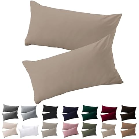 Soifox 30x50cm Sand Beige Cushion Covers Cover