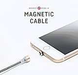 REDDOTMOBILE Genuine Detachable Magnetic Charging FAST Charger (No Data Sync) 3.6FT (2.2A) Cable with Micro USB / Android Phone Magnetic Connector for Micro USB 2.0