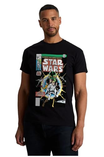 Star Wars Men's Black T-Shirt â€“ Classic Comic Book Co