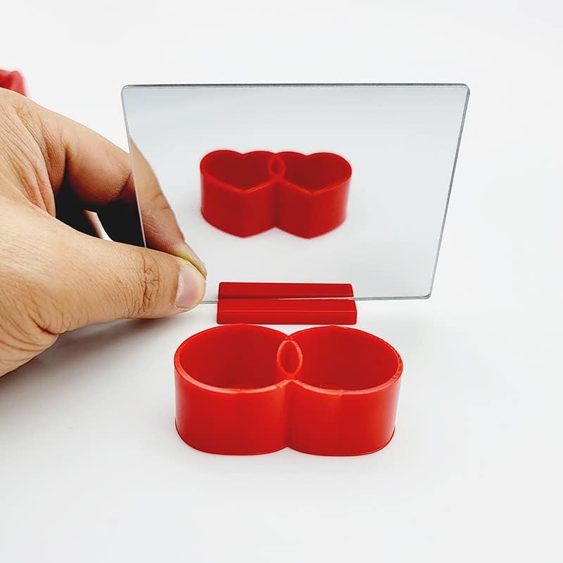 SUMAG Phantom of Heart Circle Star Magic Tricks Visual Shape Change Magic Accessories Close up Illusions Gimmicks Mentalism Props