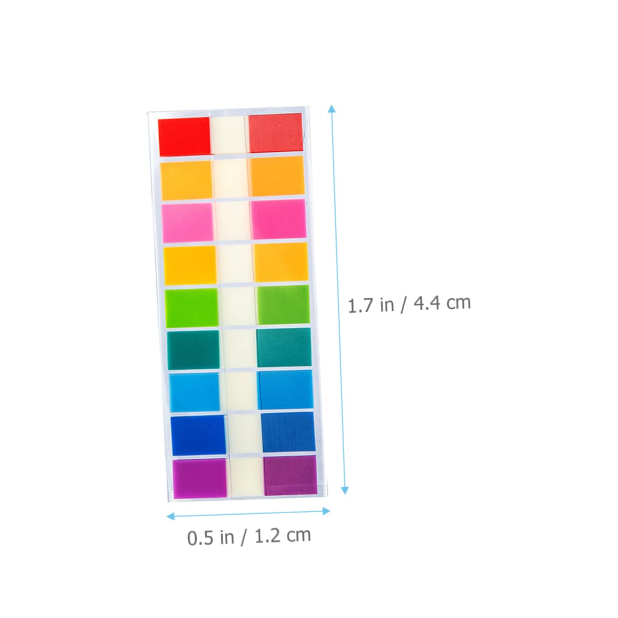 Tofficu 4500pièces Onglets Index Fluorescents Autocollants Pour Marquage De Page Marqueurs Adhésifs Repositionnables Pour Études Et Bureau