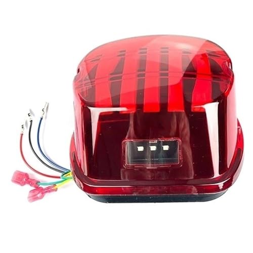 Feu arriere LED moto pour rouler de nuit en toute securite sur FLSTF