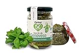 pesto bio El pesto es un condimento vegano (sin ingredientes de origen animal)