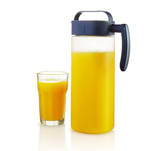 Komax Tritan Clear Large (2.1 quart) Water & Juice Pitcher BPA-Free With Airtight Lid Twist and Pour