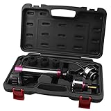 kauplus Cooling System Pressure Test Kit, Universal Radiator Pressure Tester, Pump Type