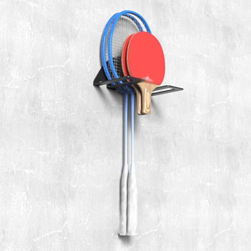 Soporte Montado en Pared para Raquetas de Bádminton y Tenis miniatura 5