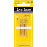Chenille Hand Needles-Size 20 6/Pkg
