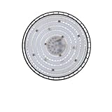 PVKSTSSAY High Bay Light UFO LED 220V 100W 150W 200W Business Stadium Warehouse Garage Light Super Bright Industrial Lighting(150W,Cool White)