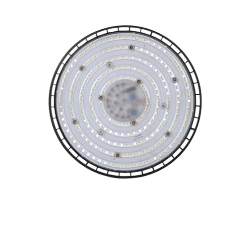 PVKSTSSAY High Bay Light UFO LED 220V 100W 150W 200W Business Stadium Warehouse Garage Light Super Bright Industrial Lighting(150W,Cool White)