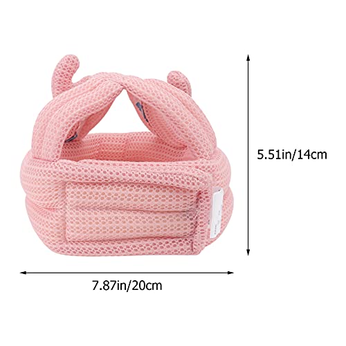 Kisangel Protetor de cabeça para bebês e crianças pequenas, capacete de segurança respirável, proteç