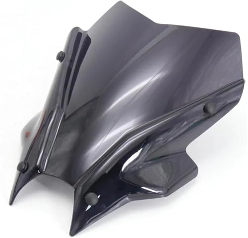 Déflecteurs de pare-brise moto FZ09 2021 2022 smoke black