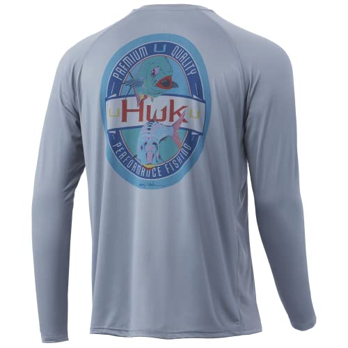 HUK H1200360-028-S Marolina Vc LS Botas de esquí (Talla S), Premium – Sharkskin, Hombre