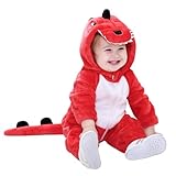 TONWHAR Unisex-Baby Costume Jumpsuit Kids' & Toddlers' Animal Outfit Romper