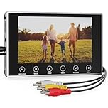 DigitPro Convertisseur VHS vers Numérique 3.0, 4K 5" Grand écran Magnetoscope VHS Video avec Télécommande, Convertit VHS, VCR, DVR, DVD, Hi8, DV, Caméscope, Cassette en Numérique