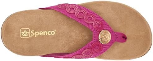 Spenco Women's Tierra Sandal, Fesive Fuchsia, 9.5 Wide | Image 4