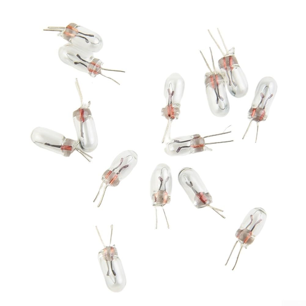 Mini bombillas de 3 mm, 120 unidades, luz blanca cálida de 12 V para proyectos de manualidades y acentos