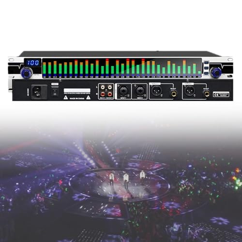 Graphic Equalizer,31-Band Spectrum Display Audio Digital Equalizador,Professional Audio Processor,Professional Sound system Professional Equalizers