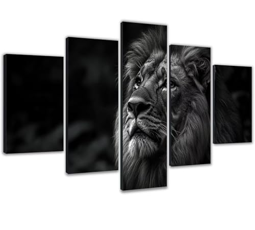 Diamond painting lion 150x75 cm grand format pour broderie diamant adulte