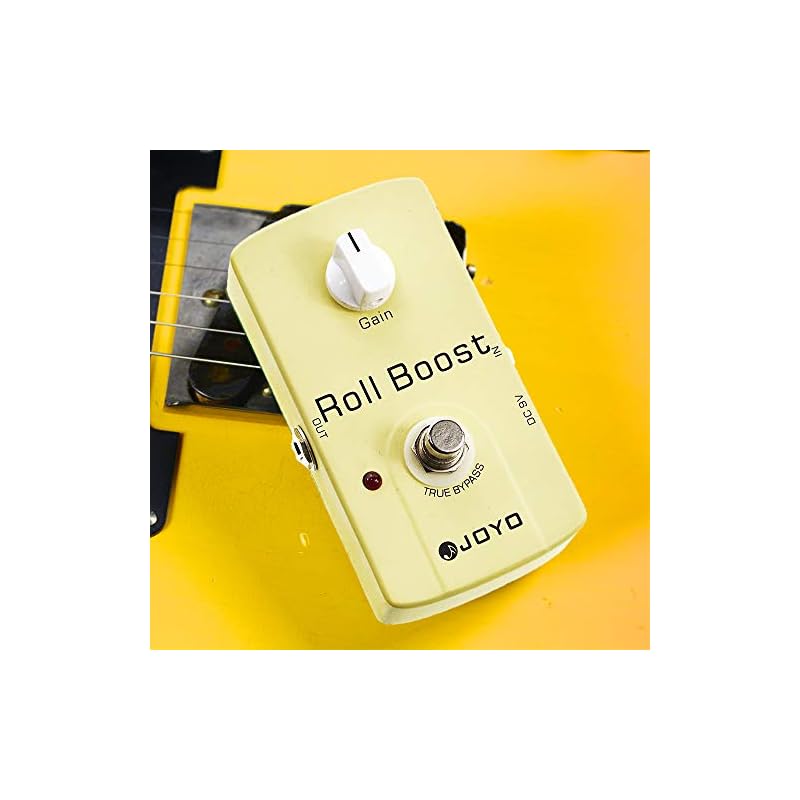 JOYO Boost Pedal Classic Circuitry up to 35dB Clean and Clear Boost for