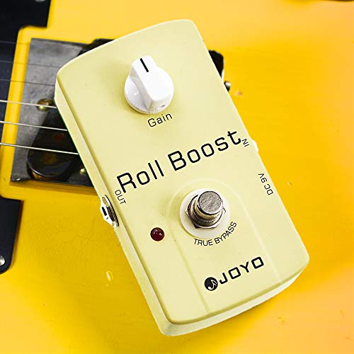 JOYO Boost Pedal Classic Circuitry up to 35dB Clean and Clear Boost for