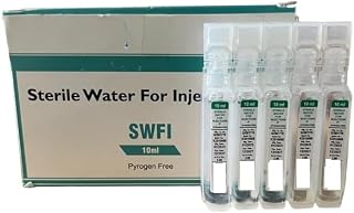 RXSHOPY 10ml Sterile Water For Injection Pack of 50 Units Price In India