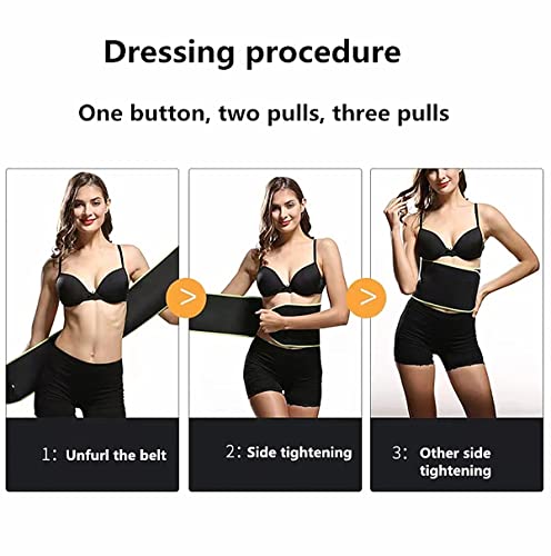 Women Waist Trainer Shapewear Tummy Control Waist Cincher Slim Body Shaper Slimming Latex Trimmer Girdle (Green, M (Medium)) #TOP5