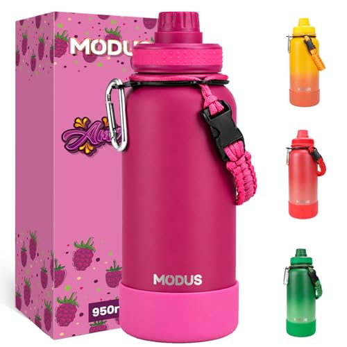 Garrafa Térmica 950ml Esportiva de Aço Inoxidável