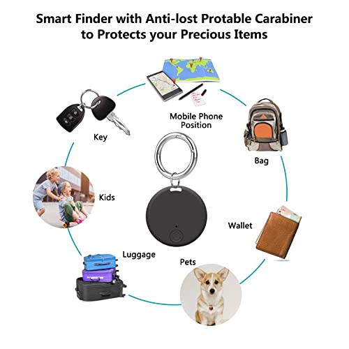 Aircawin AC023E002 Mini Gps Tracker,Key Item Finder Locator,No Monthly Fee App thumb #6