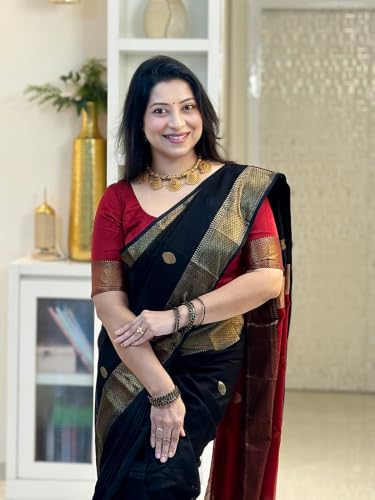 Image of Flosive Women's Premium Cotton Saree