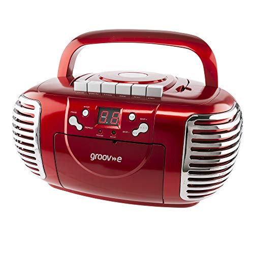 Groov-e Retro Boombox GVPS813/RD