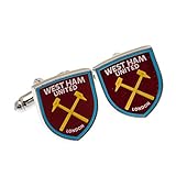 100% OFFICIAL WEST HAM UNITED UTD CREST CUFFLINKS
