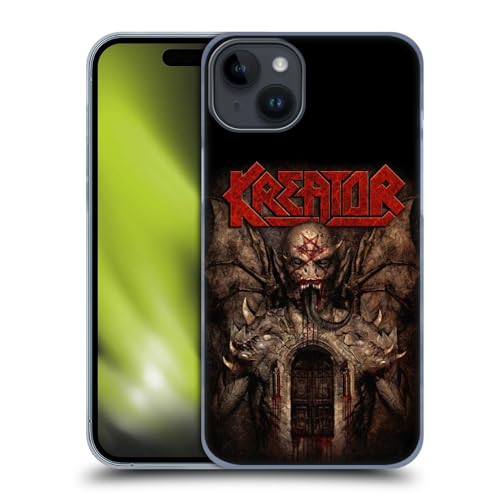 Head Case Designs Officially Licensed Kreator Album Poster Hard Back Case Compatible with Apple iPhone 15 Plus