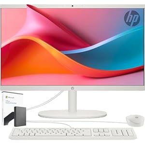 HP 22 inch All-in-One Desktop PC • The New Version and Look • Microsoft Office License Included • 32 GB RAM • 1 TB PCIe SSD • FHD Display • Intel Celeron Processor • Windows 11 Pro