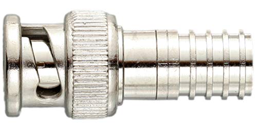 TriplettGEM BNC Uni-Crimp Connector, Male, 75-Ohm, 10 Pack (301-75-2TP)