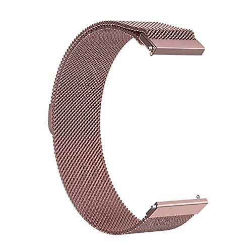 Bracelet de rechange en acier inoxydable 20 22 mm à maillons réglables