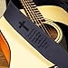 Custom Leather Guitar Strap, Personalized Engraved 2.3