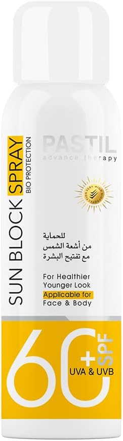 Pastil Sunblock Spray, 180ml (SPF 60)