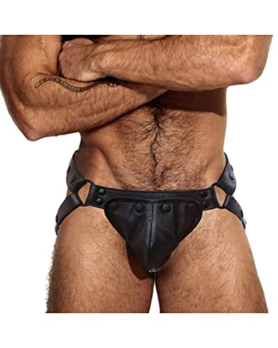Pouch Snap Off Athletic Supporter Jockstrap Low Rise Classic Fit Bulge Jock Straps for Men2