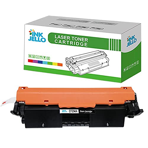 InkJello Compatible Toner Cartouche Remplacement pour HP Laserjet Pro M118dw MFP M140 MFP M148dw MFP M148fdw MFP M148fw CF294A (Noir, 1-Pack) Cover