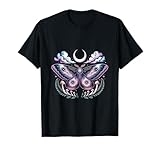 Photo Gallery carino fairycore floral purple moth estetica donne ragazze maglietta Photo Gallery carino fairycore floral purple moth estetica donne ragazze maglietta