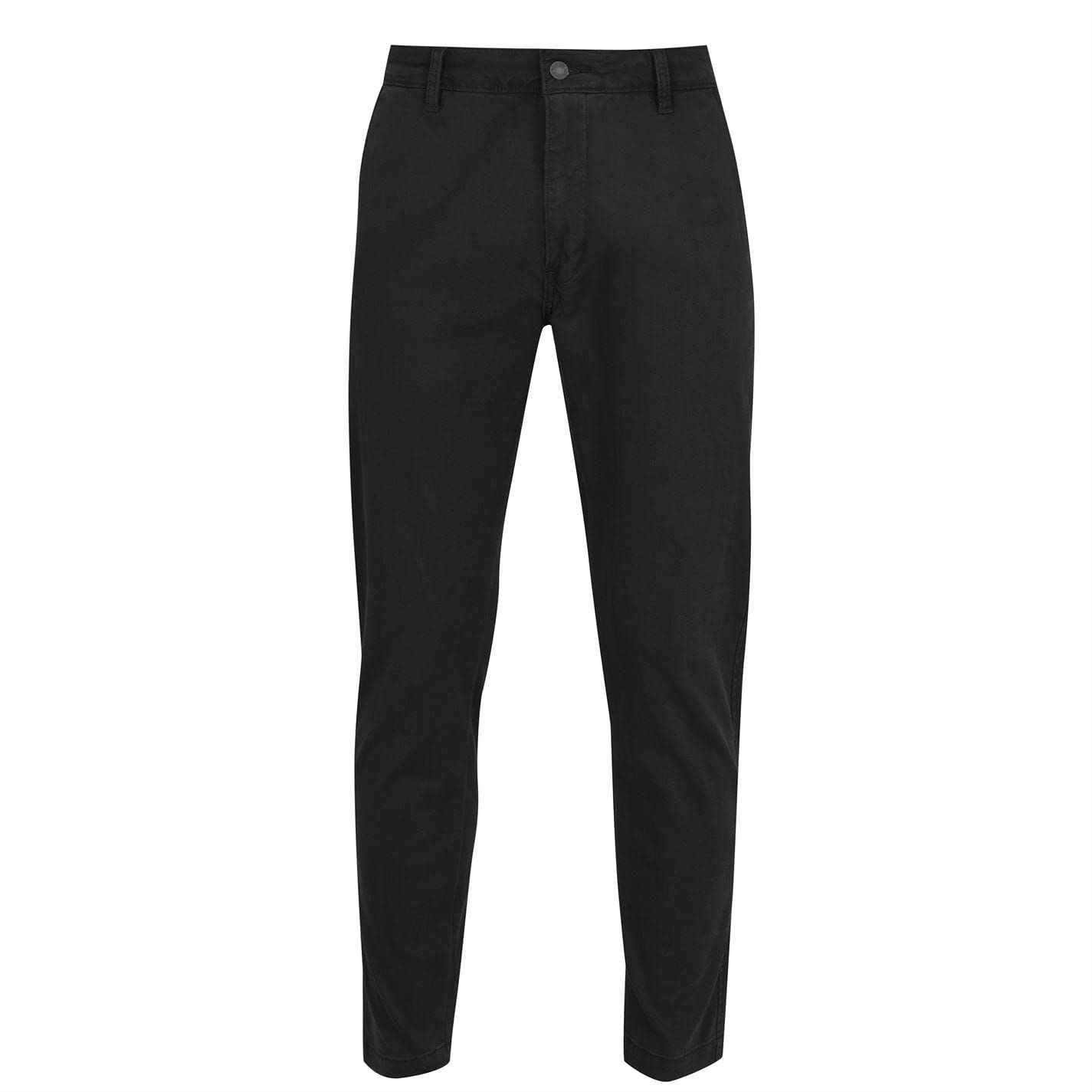 Levis Men's Chino Regular Tapered Trousers - Mineral Black - 32W S