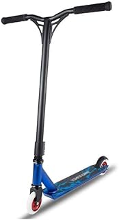 Children Stunt Scooter Complete Trick Scooters Aluminum Entry Level Freestyle Kick Scooters for Kids 8 Years and Up (Color : Red) (Blue)