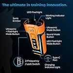 AutoSky Pets Ultrasonic Dog Training Device - No Need to swat or Yell just Point. Long Range and Easy to use - Anti Barking Device, Dog Barking Control Devices, Rechargeable - Image 5