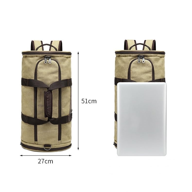 Canvas Cross Body Messenger Bag Shoulder Sling Backpack Travel Rucksack2