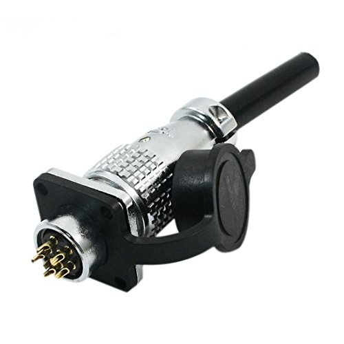 Conector de Aviación 220V 3A 16mm 6 Pines Metálico Impermeable miniatura 1