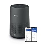 PHILIPS Purificador de ar série 800, purifica salas de até 698 pés quadrados (em 1h), taxa de ar limpo (CADR), HEPA e filtro de carbono ativo, 99,99% de remoção de alérgenos,... glide