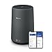 PHILIPS Purificador de ar série 800, purifica salas de até 698 pés quadrados (em 1h), taxa de ar limpo (CADR), HEPA e filtro de carbono ativo, 99,99% de remoção de alérgenos... glide