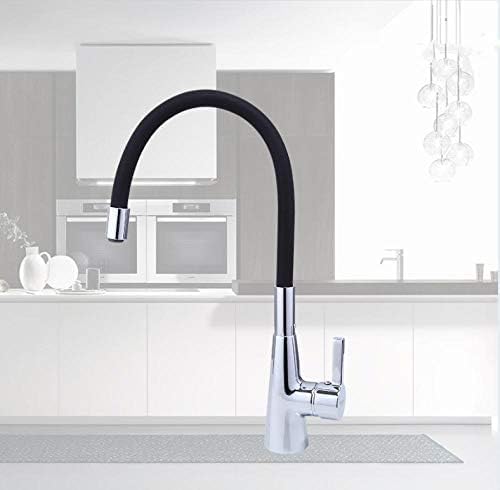 Nez en gel de silice pour robinet de cuisine orientable et mitigeur polyvalent