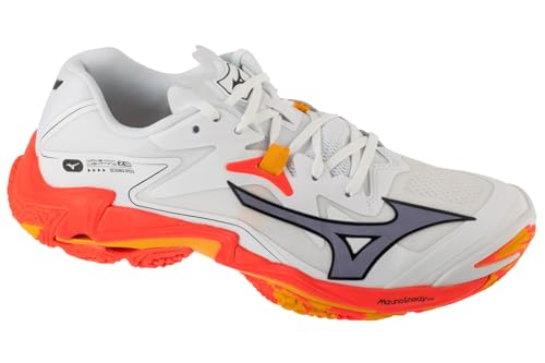 Mizuno WAVE LIGHTNING Z8 Chaussures de volleyball Fiery 2Citrus FemmeHommee Taille46.5 - vue 2